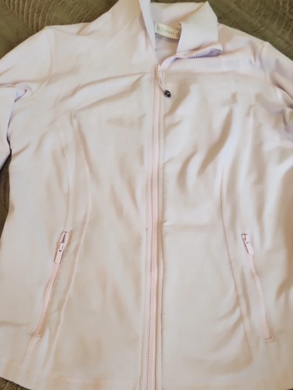 lululemon athletica pale pinkish Purple Zip-Up Jacket..preloved.